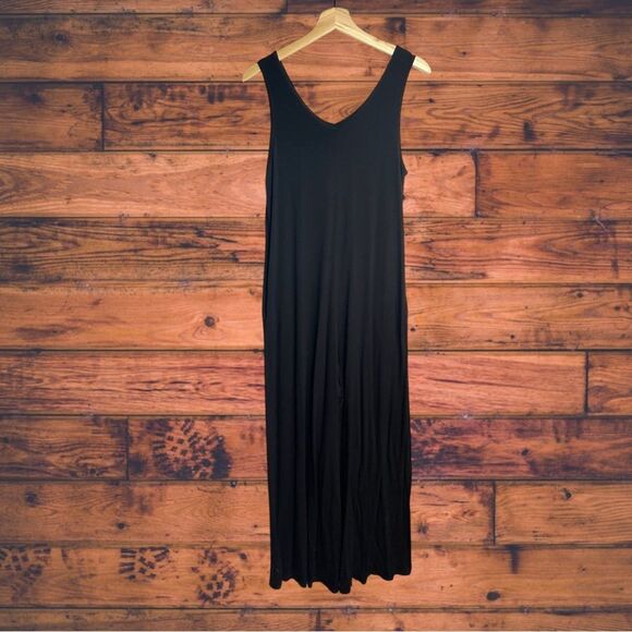 5 for $25🔥Sleeveless Black Jumpsuit with Pockets XS - Picture 1 of 5